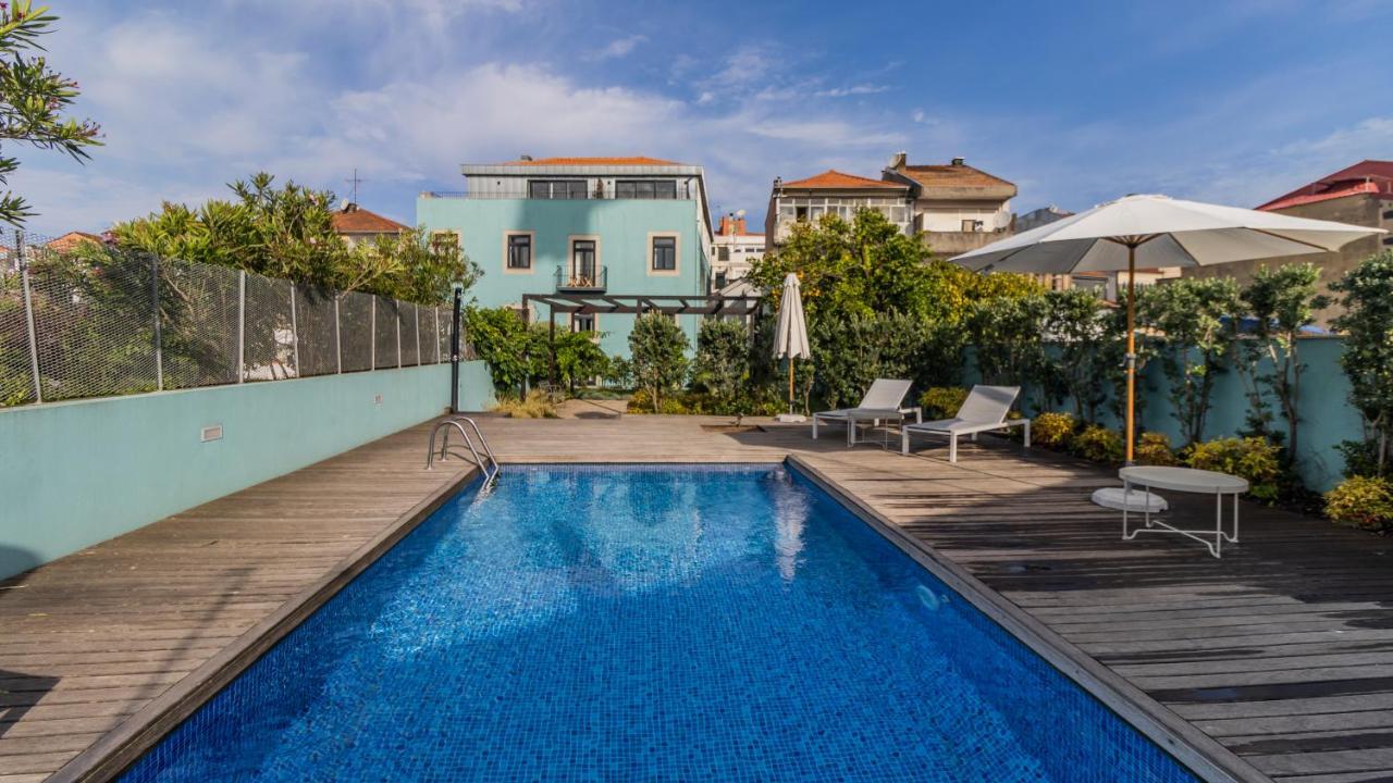 Central Studio W/ Pool, Ac & Patio By Lovelystay ปอร์โต ภายนอก รูปภาพ