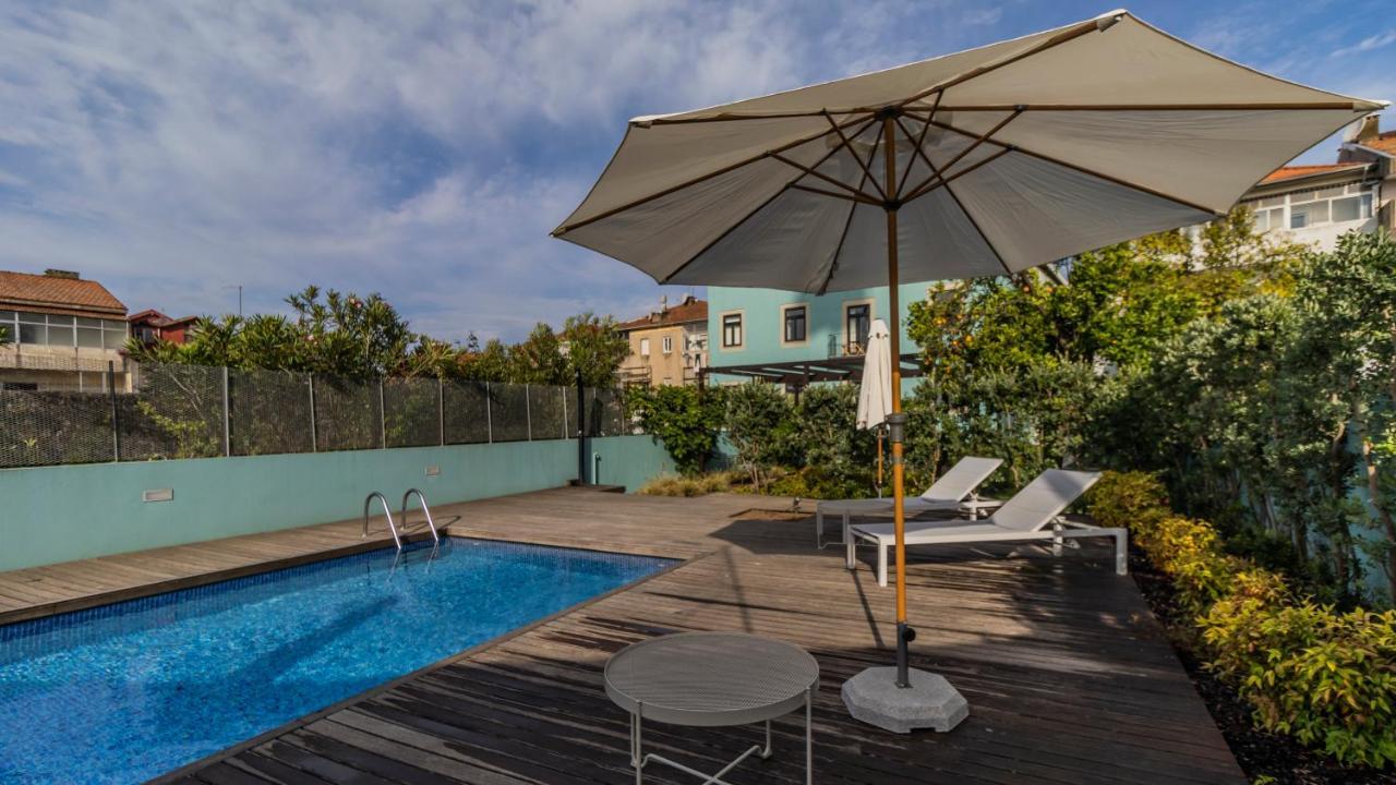 Central Studio W/ Pool, Ac & Patio By Lovelystay ปอร์โต ภายนอก รูปภาพ